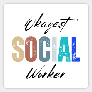 Funny Social Worker Sticker